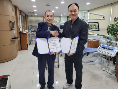코람데오허브미션·반석샘물치과의원, 재능기부 업무협약 체결