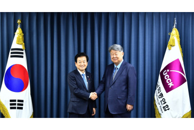 정동영 통일부 장관, 한교총 예방… 남북 대화 재개 및 민간교류 활성화 논의